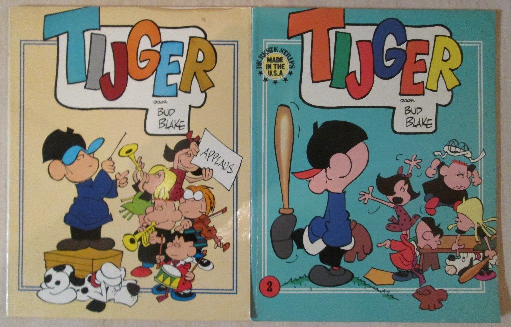 Tijger, de complete reeks (SC), Complete serie of reeks, Ophalen of Verzenden, Gelezen, Bud Blake