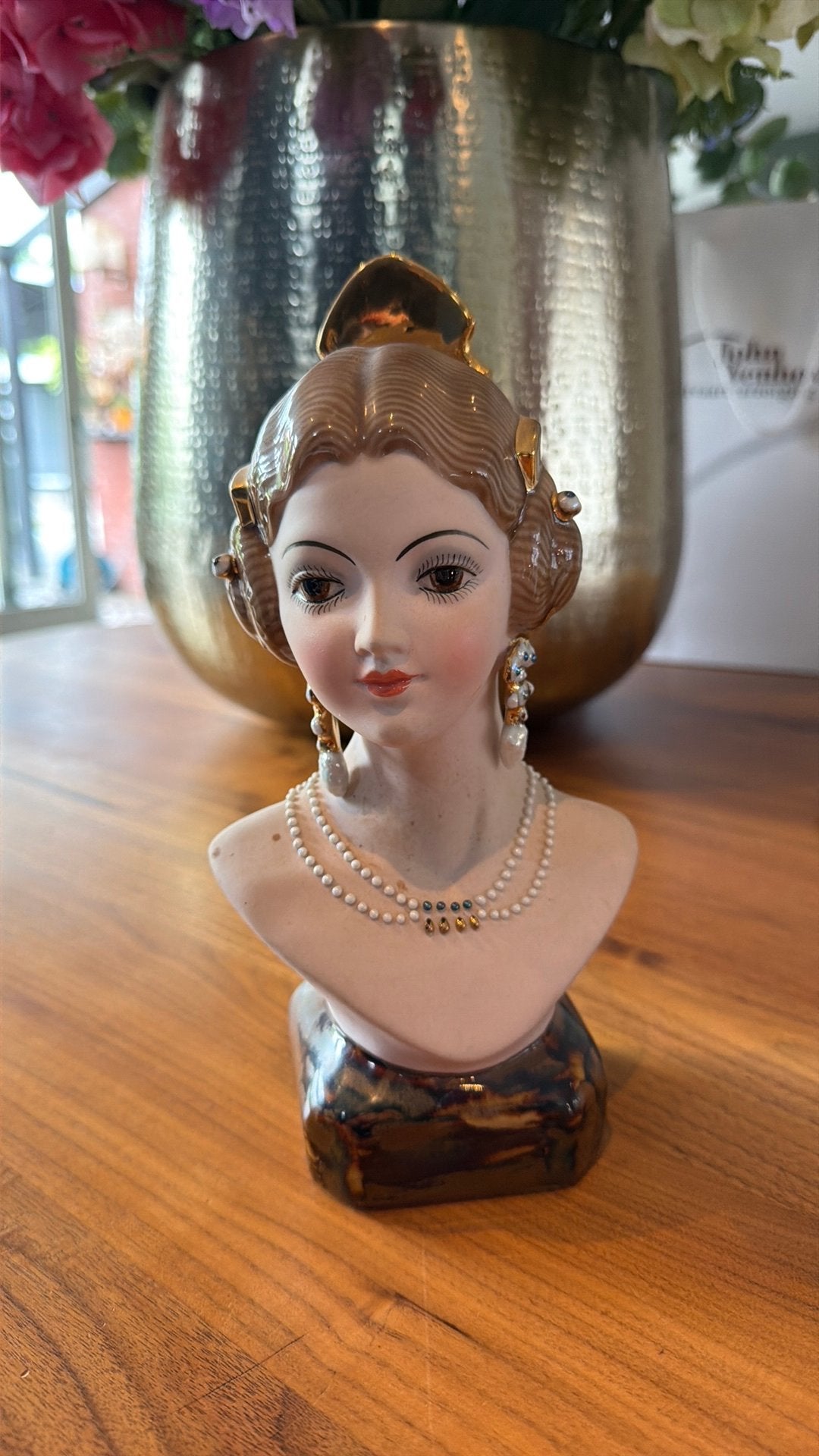 Porseleine beeld, Ophalen, Nieuw, 25 cm