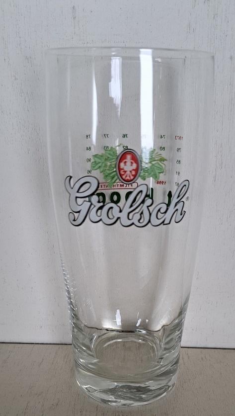 Grolsch Bierglas type Fluitje Filmtheater 't Hoogt, Verzamelen, Biermerken, Ophalen of Verzenden, Zo goed als nieuw, Glas of Glazen