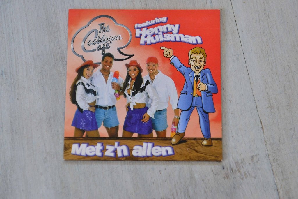 THE COOLDOWN CAFE feat. Henny Huisman = Met z'n Allen, Cd's en Dvd's, Verzenden, Zo goed als nieuw, Dance en House, Inclusief doosje