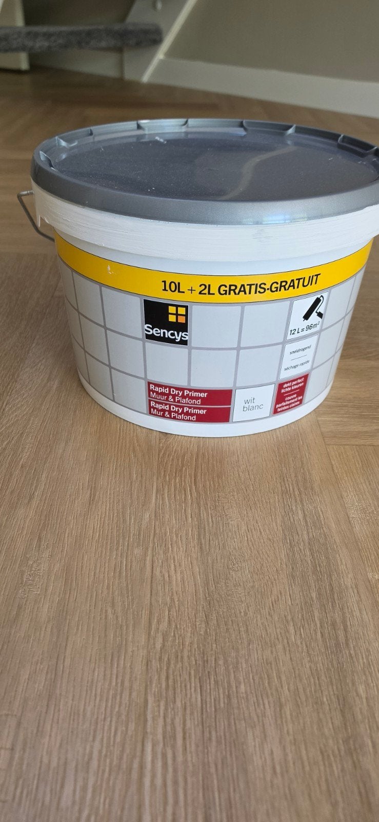 Sencys Rapid Dry Primer Muur & Plafond -, Ophalen