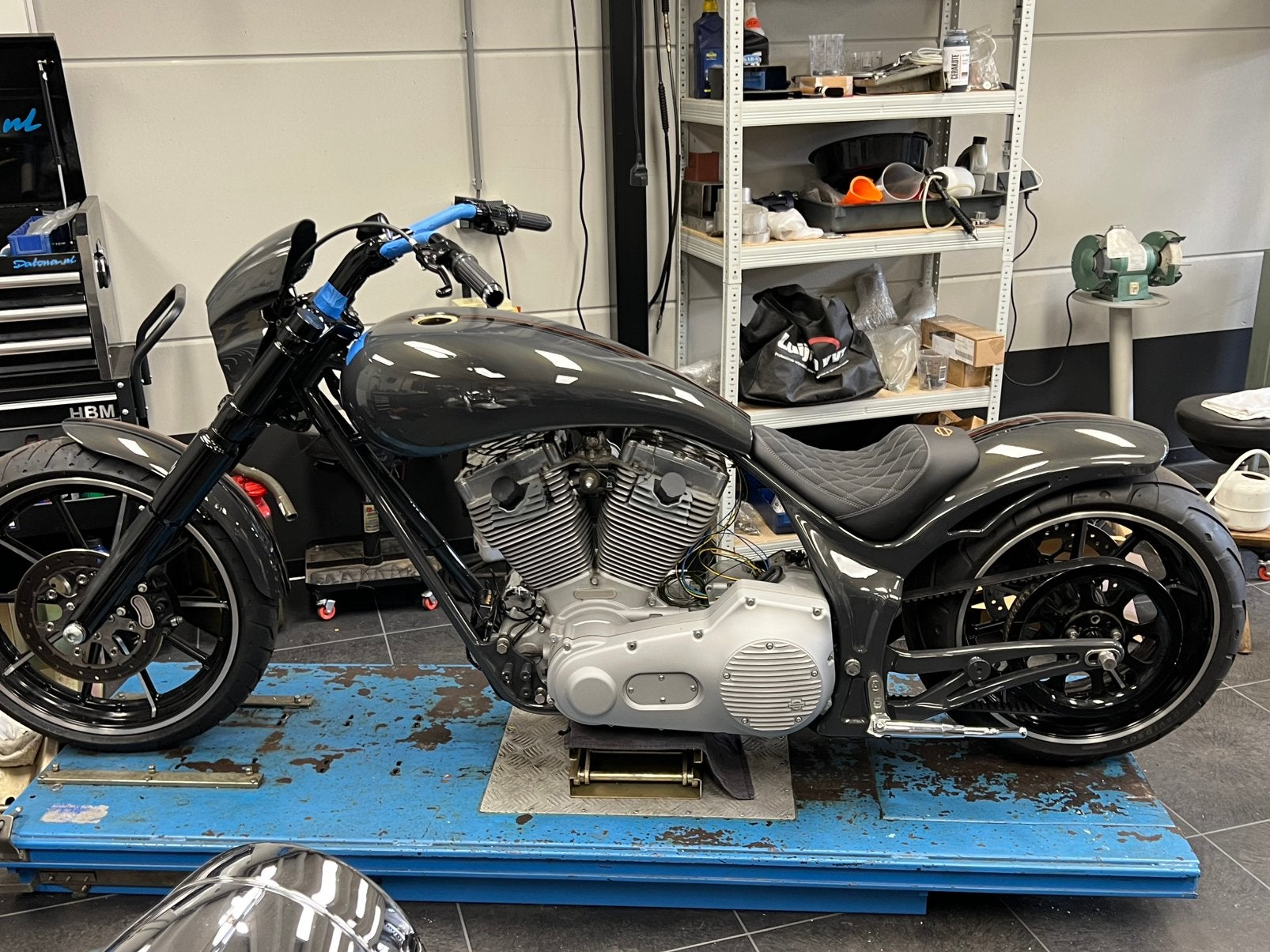 Te koop eigenbouw project met kenteken, Motoren, Chopper, Particulier