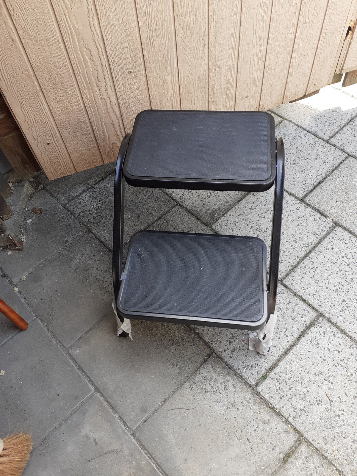 Opstapje  voor caravan, Ophalen, Zo goed als nieuw