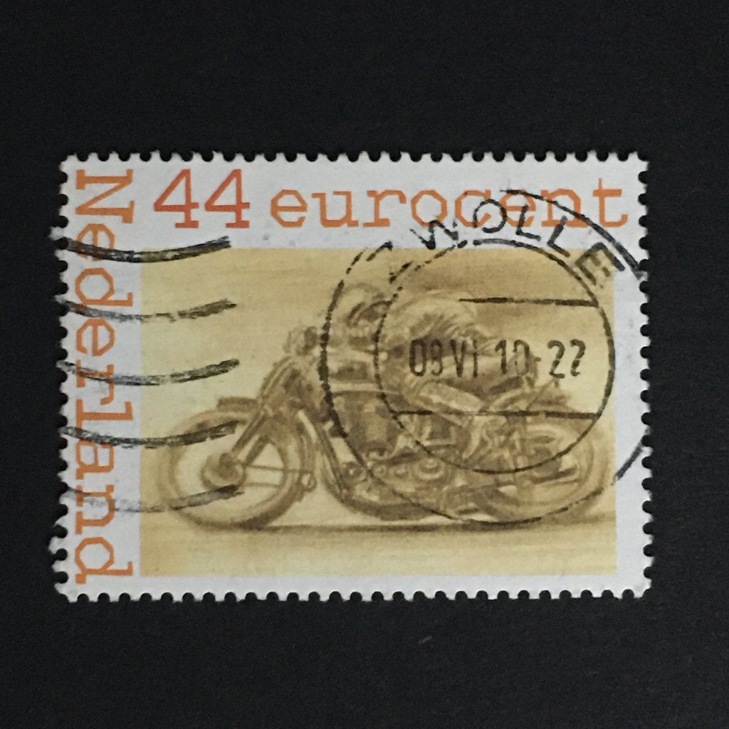 kw1 2693 Persoonlijke - Charles Burki, motor 1 - gestempeld, Ophalen of Verzenden, Na 1940, Gestempeld
