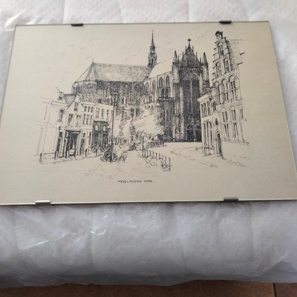 pen tekening., Ophalen
