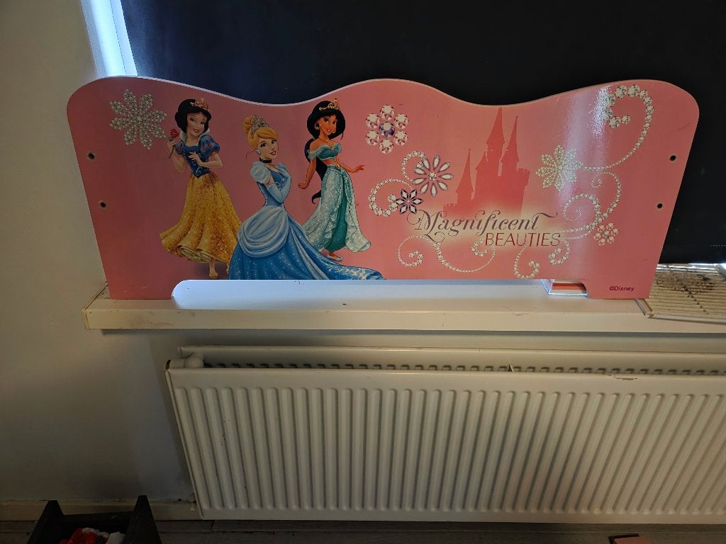 Disney peuter bed., Ophalen, 140 tot 160 cm, 70 tot 85 cm, Lattenbodem