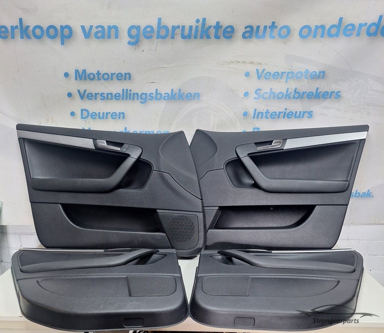 Audi A3 8P Sportback S-line deurpanelen Leder complete set, Gebruikt, -, -, -