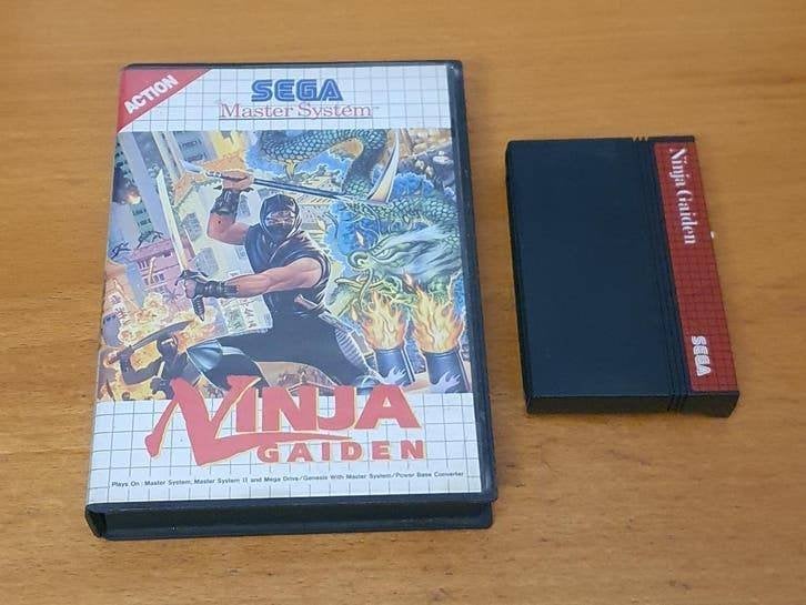 Ninja Gaiden Sega Master System, Avontuur en Actie, Gebruikt, 1 speler, Ophalen of Verzenden