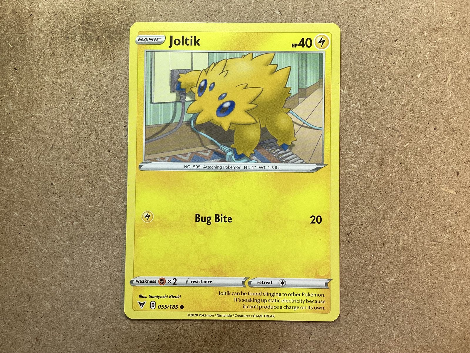 1x Joltik [VIV 055/185] (Excellent), Ophalen of Verzenden, Zo goed als nieuw, Losse kaart