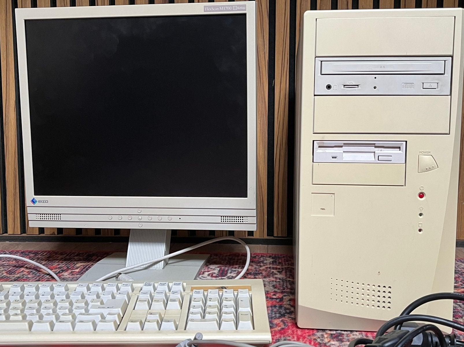 Complete kloon pc met Cyrix 2-233 processor en toebehoren, Computers en Software, Vintage Computers, Ophalen