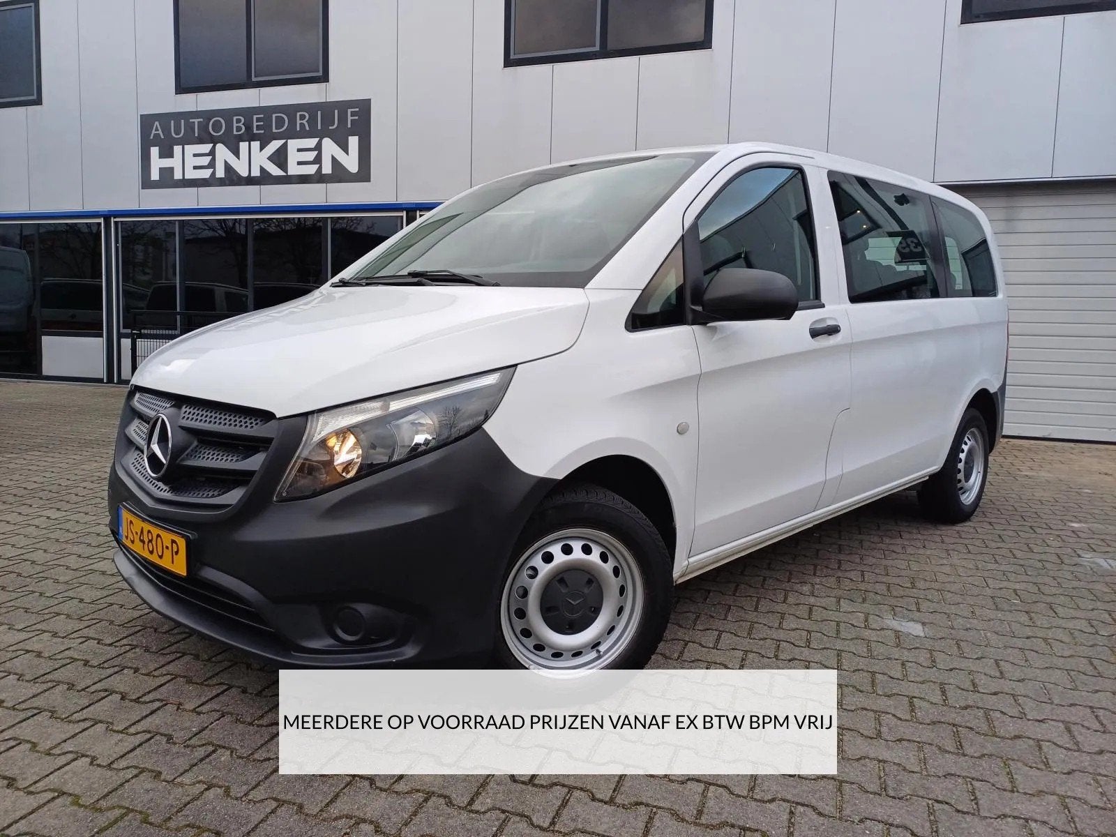 Mercedes-Benz Vito Tourer 109 BlueTEC Base Lang 9PERSONEN/PR, Voorwielaandrijving, Stof, Gebruikt, Origineel Nederlands