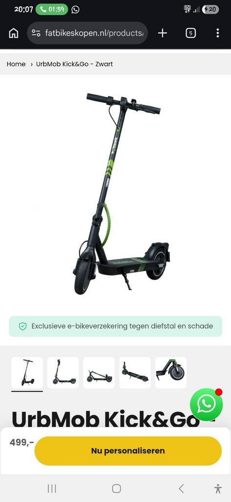 Ik zoek een legaal e step weet iemand een met kenteken kan, Fietsen en Brommers, Steps, Ophalen of Verzenden, Elektrische step (E-scooter)