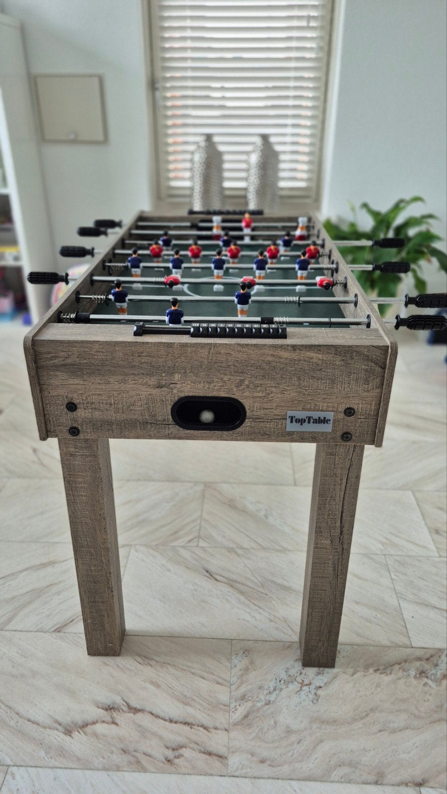 Tafelvoetbaltafel TopTable - tafelvoetbal plezier, Ophalen, Gebruikt
