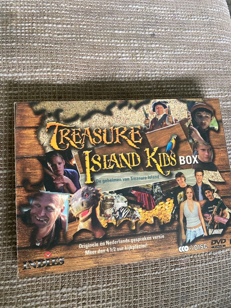 Treasure Island Kids Box - 3 DVD's, Avontuur, Gebruikt, Alle leeftijden, Nederlands