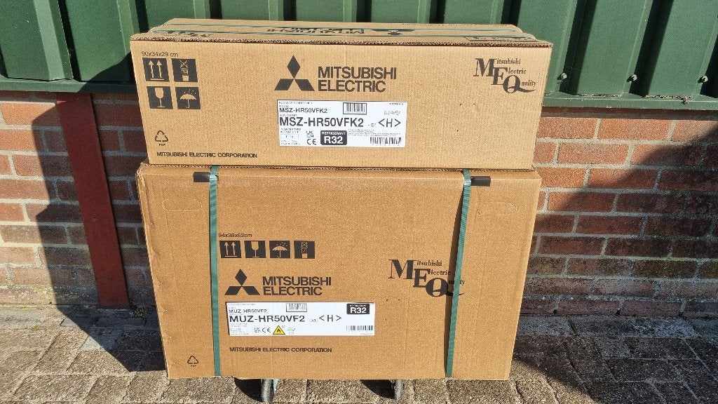 Mitsubishi Electric 5 KW, Witgoed en Apparatuur, Airco's, Ophalen, Koelen en Ontvochtigen, Energieklasse A of zuiniger, Nieuw