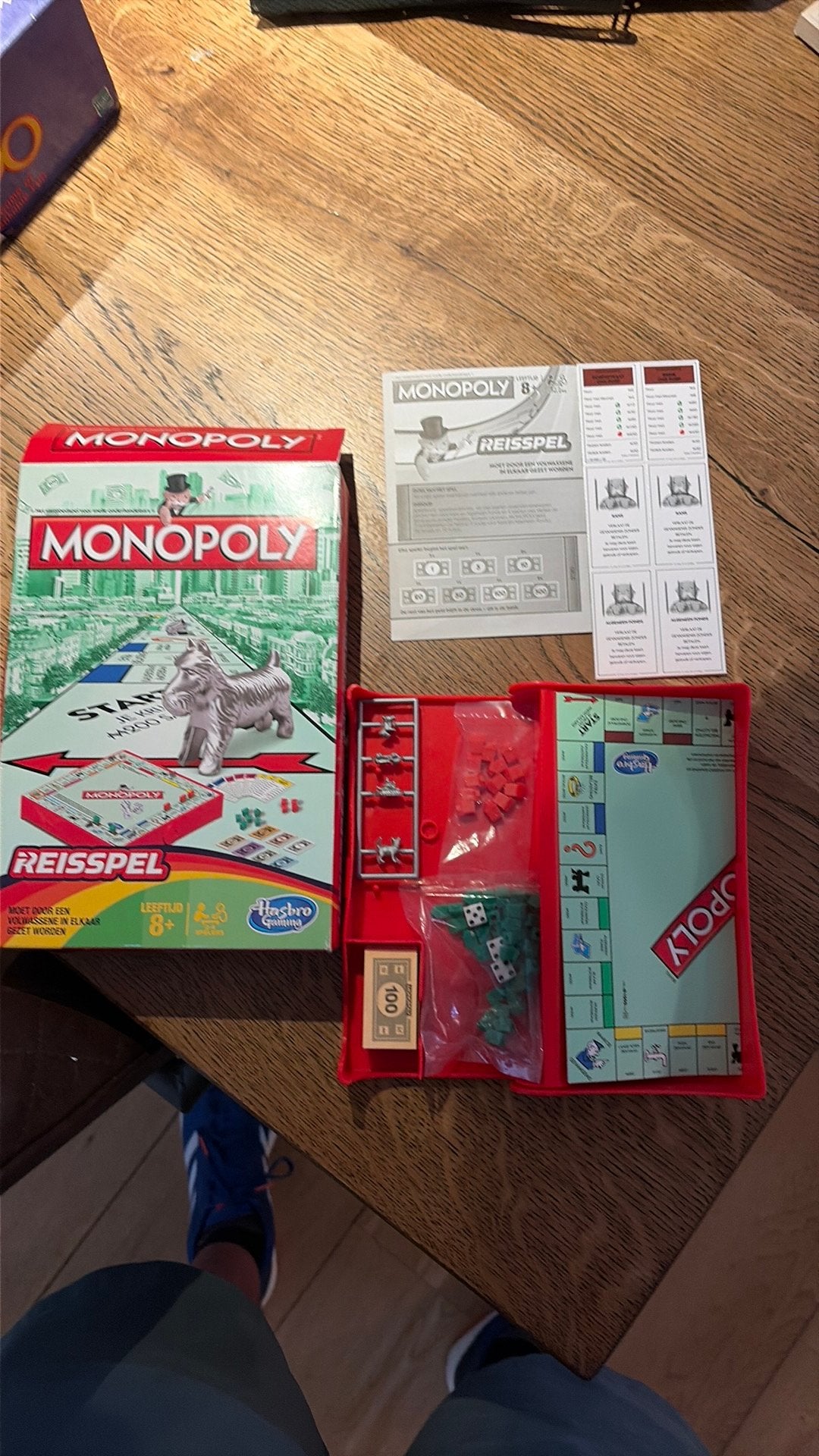 Monopoly reis editie NIEUW, Ophalen, Nieuw