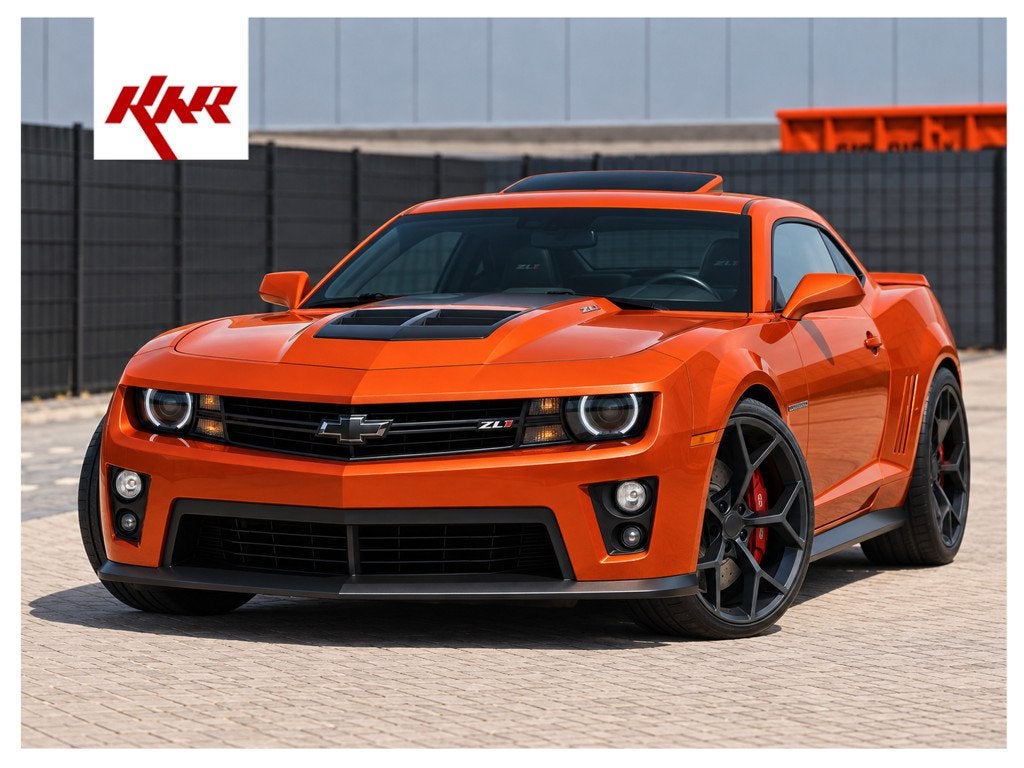 Chevrolet Camaro ZL1 supercharged Oranje 6.2, Auto's, Automaat, Achterwielaandrijving, Gebruikt, Overige kleuren