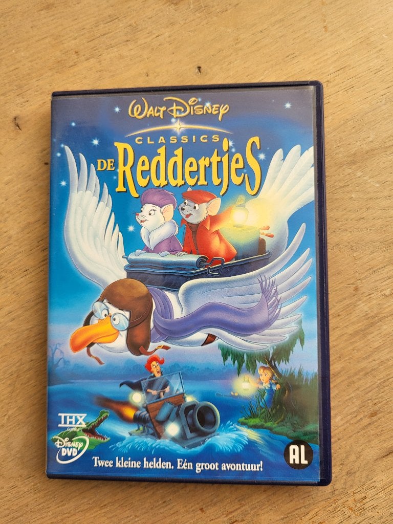 Walt Disney Classics: De Reddertjes DVD, Tekenfilm, Nederlands, Inclusief doosje, Ophalen of Verzenden