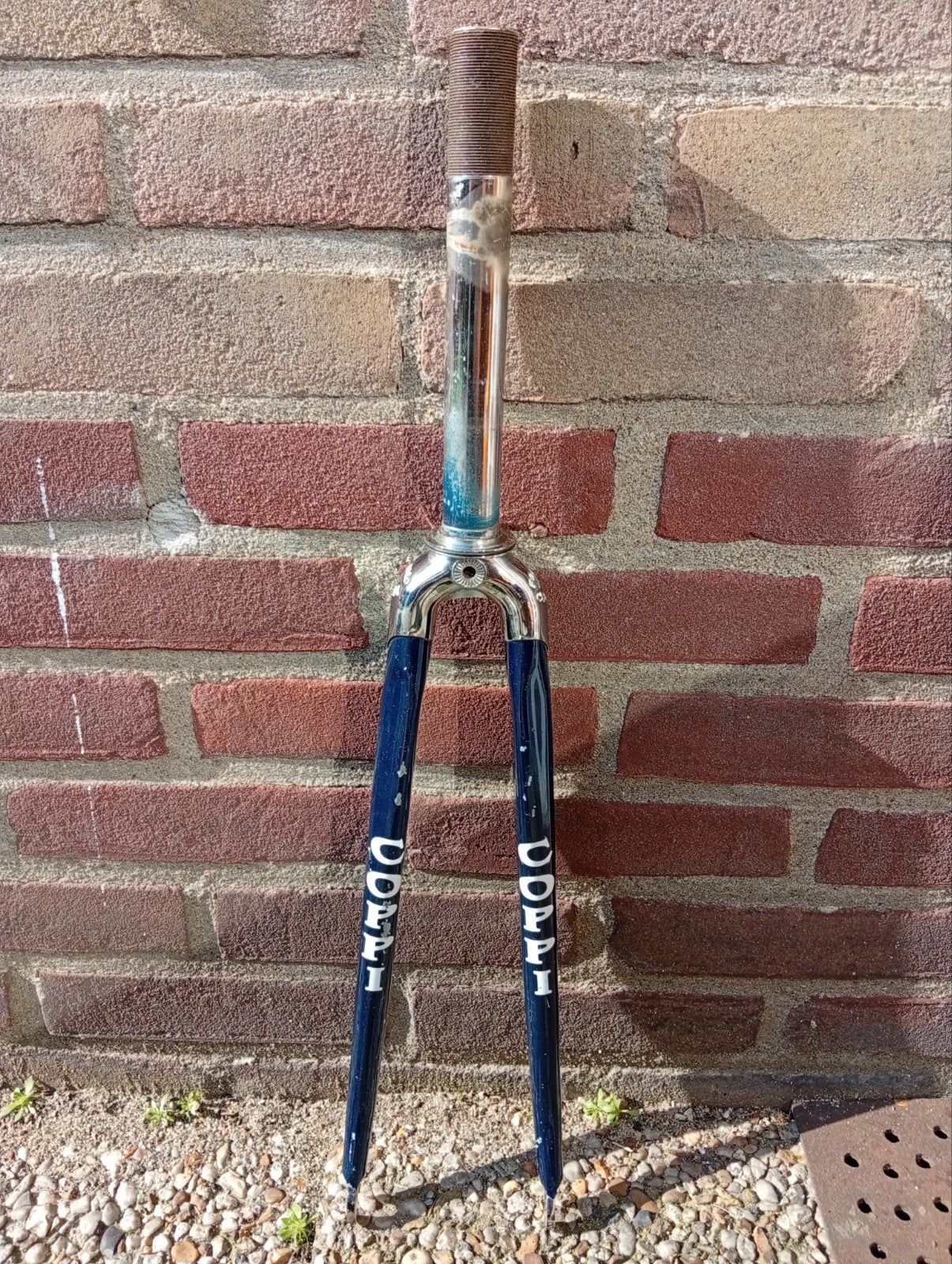 Fausto Coppi voorvork 19,5 cm racefiets, Ophalen of Verzenden, Gebruikt, Voorvork