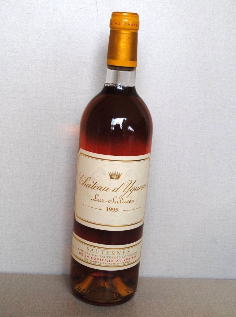 Chateau d'Yquem 1995, Frankrijk, Ophalen of Verzenden, Vol, Witte wijn