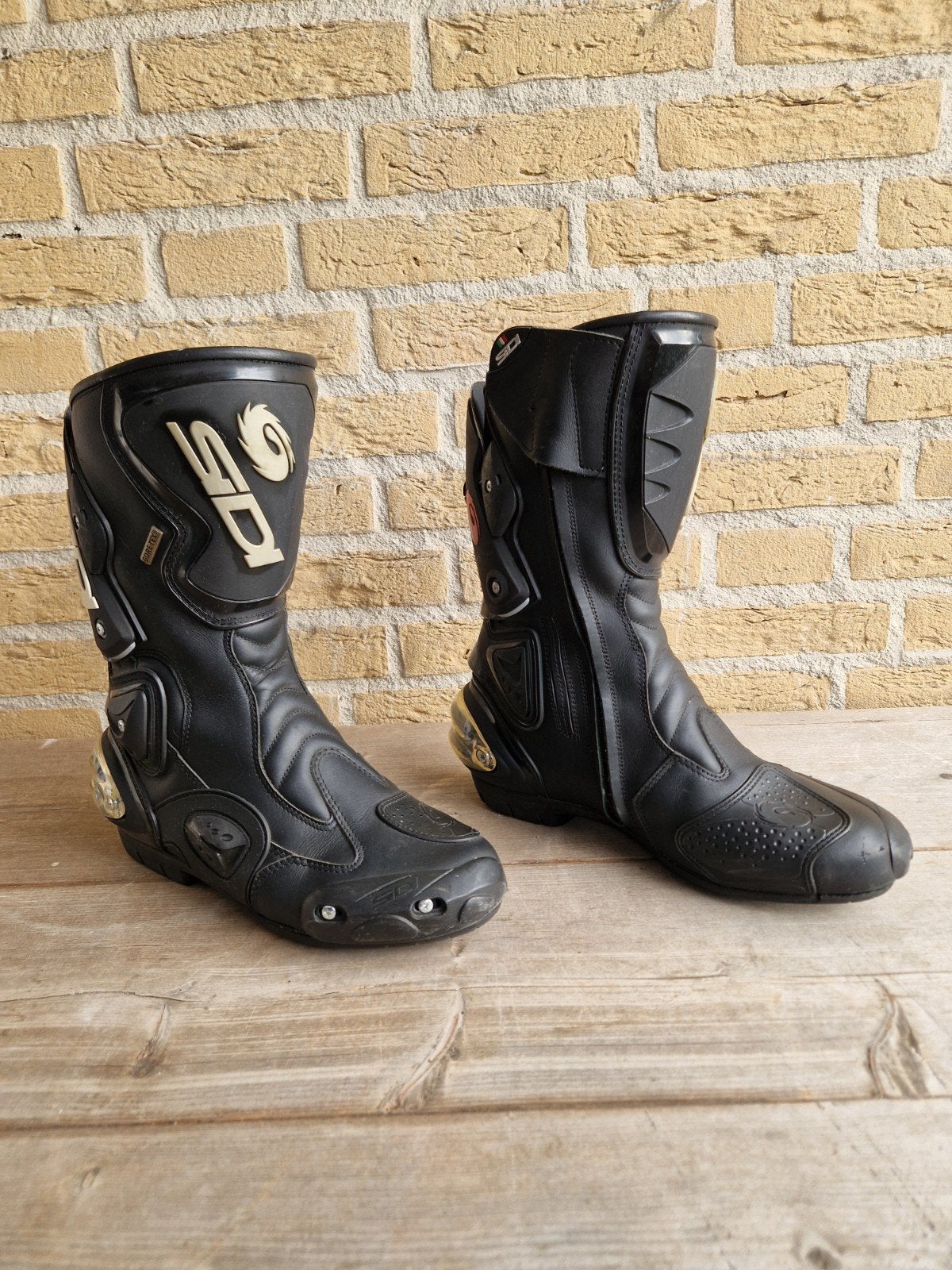 Sidi Gore-Tex motorlaarzen maat 44 - enkele keren gedragen, Motoren, Kleding | Motorkleding, Ophalen of Verzenden
