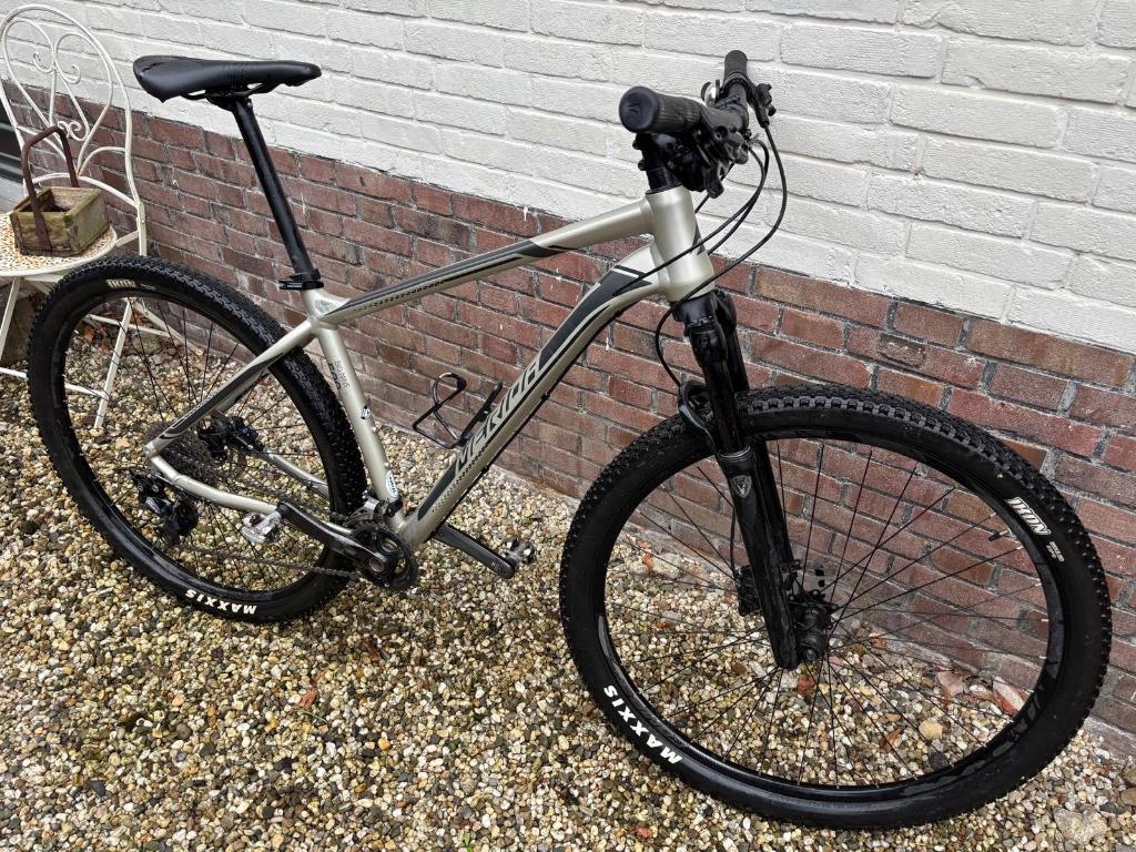 Mountainbike Merida titan/silver/black, Ophalen, Gebruikt, Heren, Schijfrem