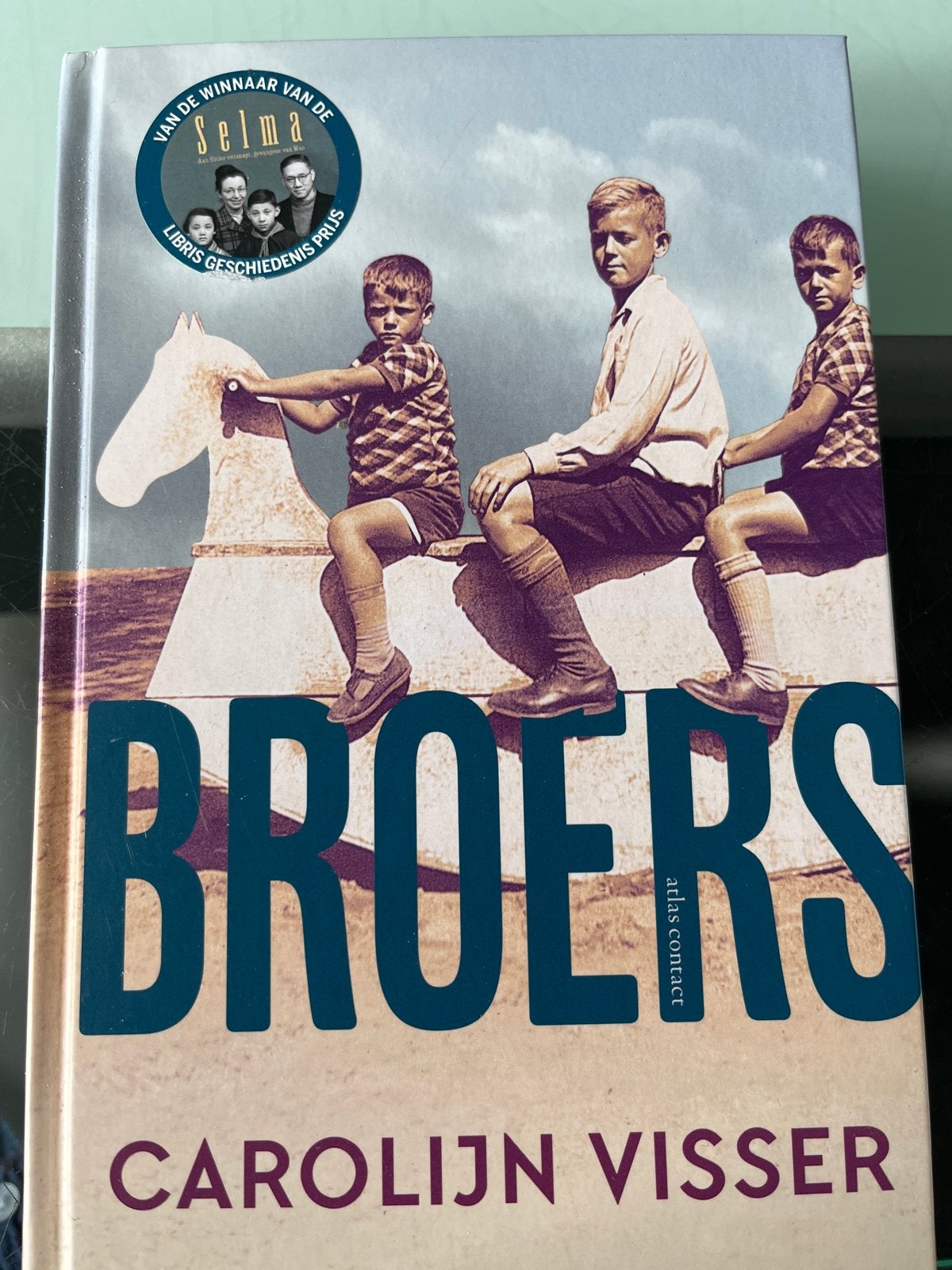 Broers - Carolijn Visser (Libris Geschiedenis Prijs), Ophalen, 20e eeuw of later, Zo goed als nieuw