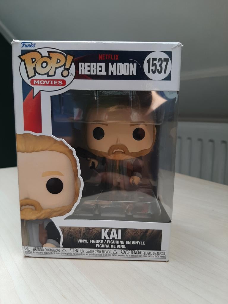 Funko Pop! Rebel Moon Kai #1537 - Netflix Vinyl Figuur, Ophalen of Verzenden, Nieuw