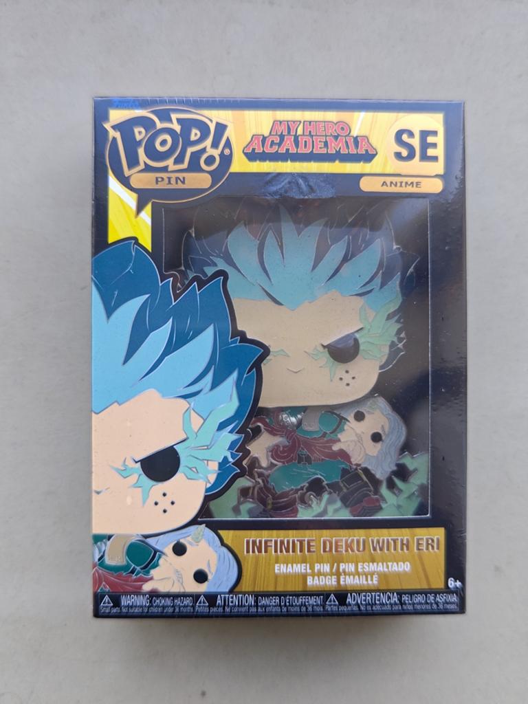 Funko Pop! Pin My Hero Academia Infinite Deku with Eri, Ophalen of Verzenden, Zo goed als nieuw
