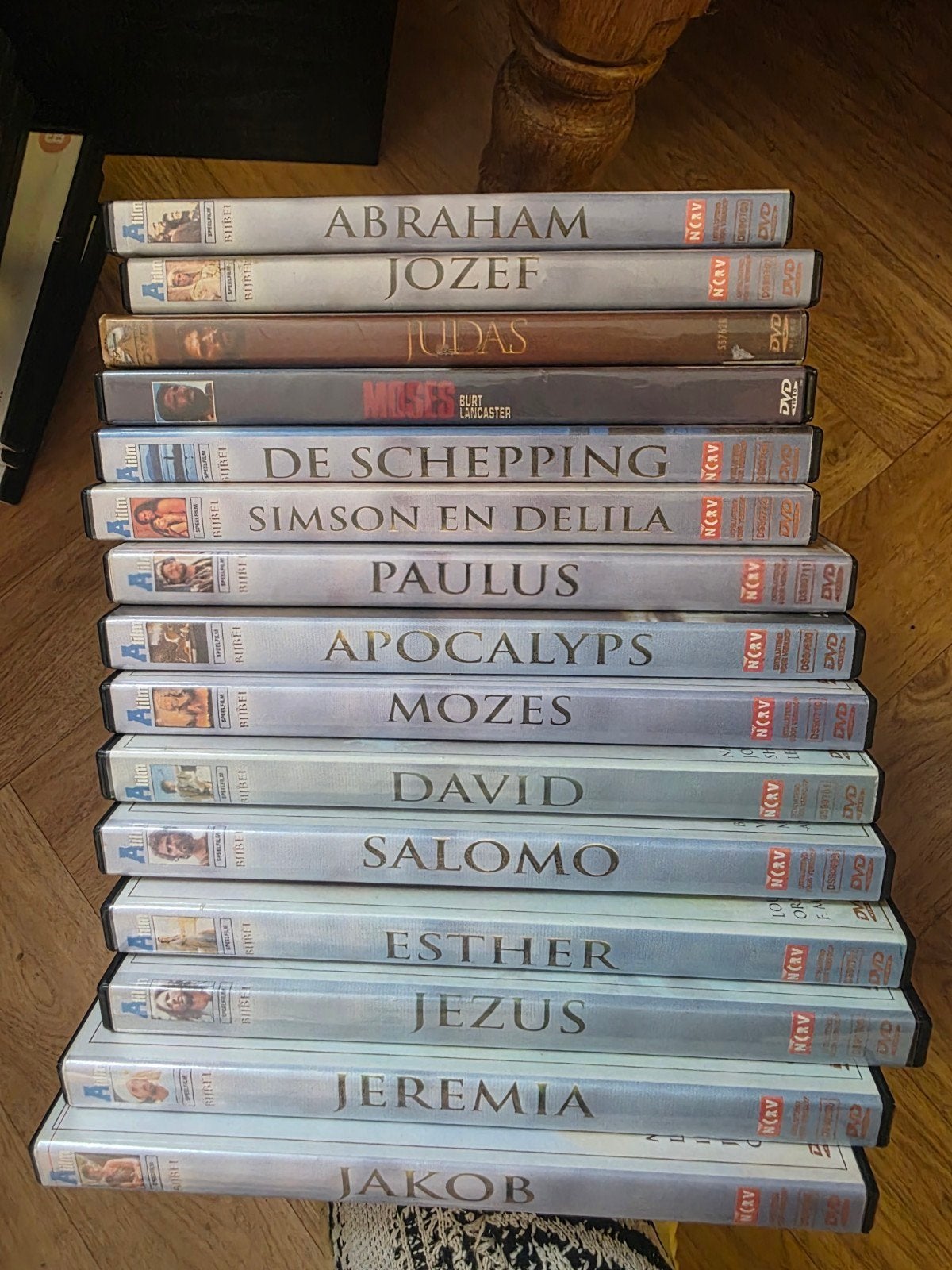 Diverse DVD collectie: Bijbelse verhalen, films en series, Cd's en Dvd's, Gebruikt, Alle leeftijden, Nederlands, Ophalen of Verzenden