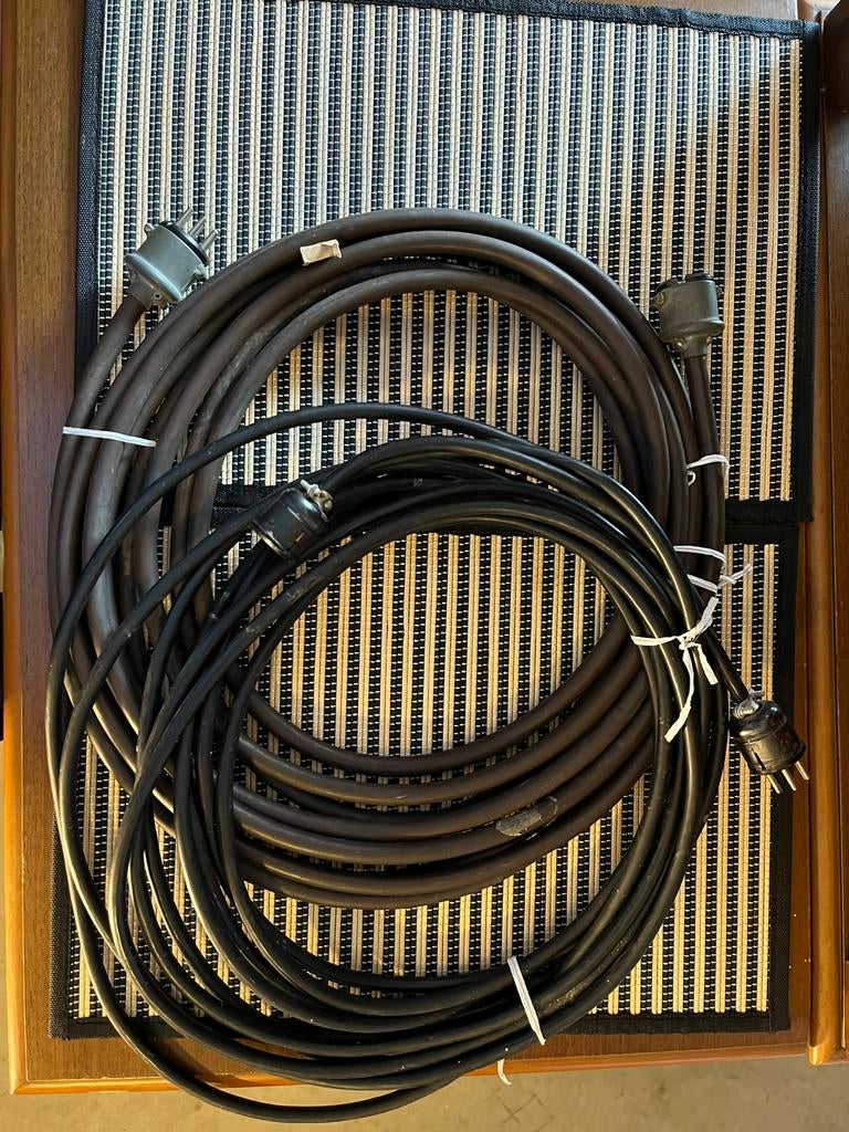 2 x 6-pins kabel voor Leslie Speaker Hammond, Muziek en Instrumenten, Ophalen of Verzenden, Zo goed als nieuw, Speaker of Versterker