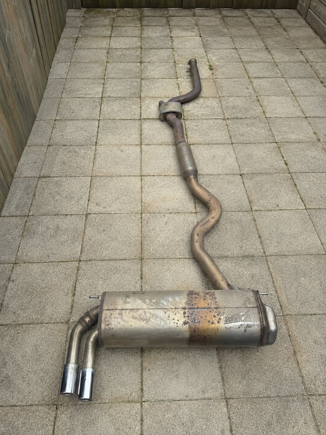 BMW 430i F32/F33/F36 B48 OEM Uitlaat met sierstukken, Ophalen, Gebruikt, BMW