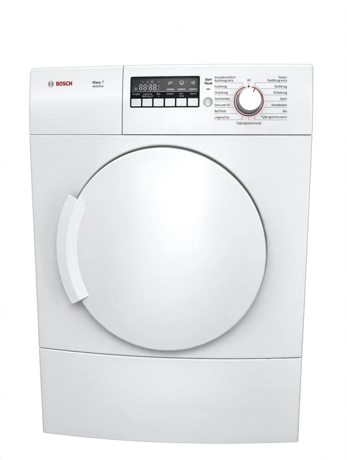 Bosch Maxx 7 Sensitive Wasdroger - Wit, Ophalen, 6 tot 8 kg, Luchtafvoer, Zo goed als nieuw