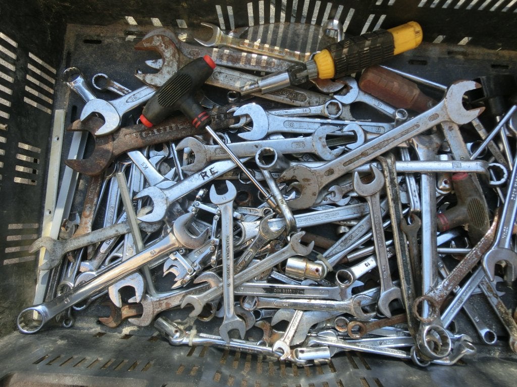diverse sleutels te koop, Doe-het-zelf en Verbouw, Gereedschap | Handgereedschap, Ophalen, Gebruikt