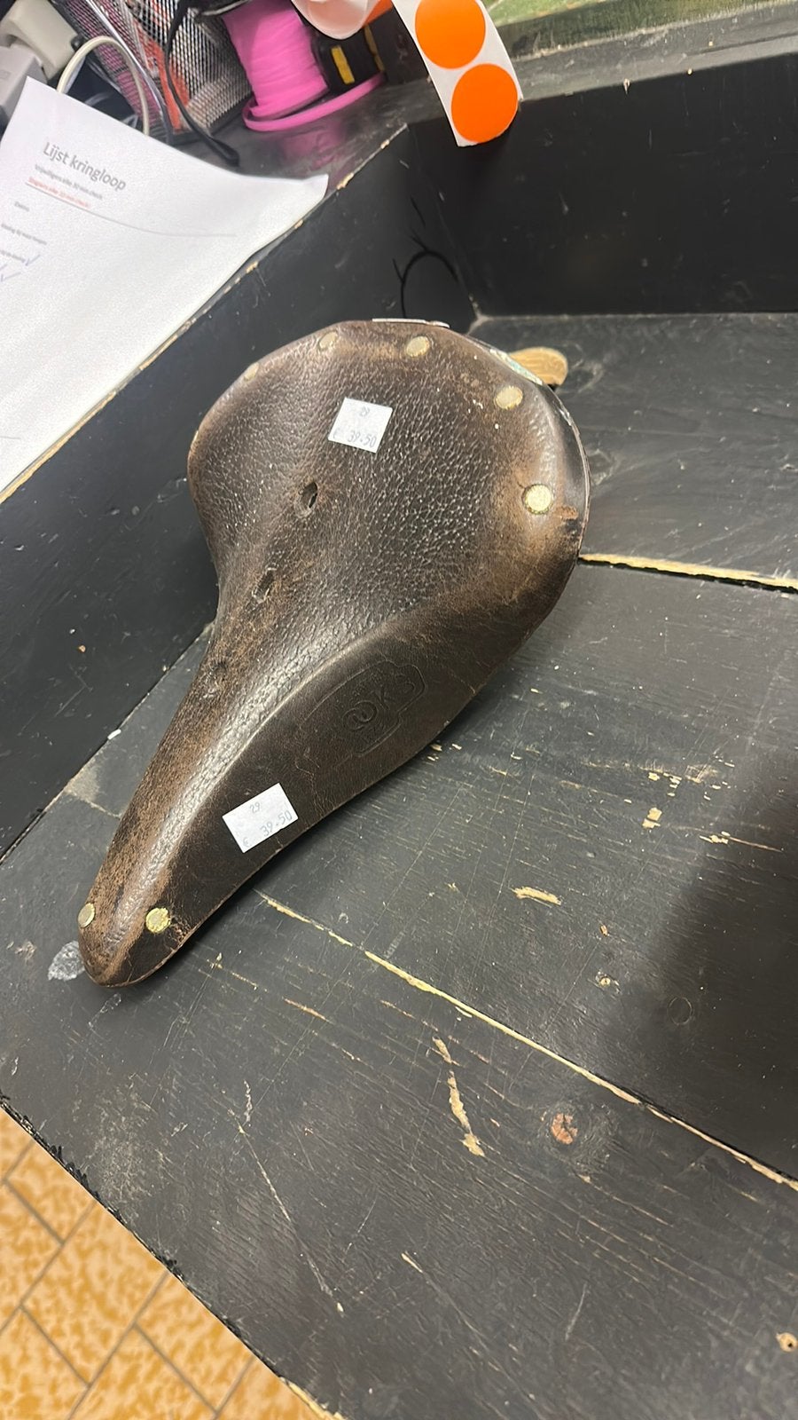 Brooks B72, Ophalen, Zo goed als nieuw, Leer, Kringloop De markt Zeist