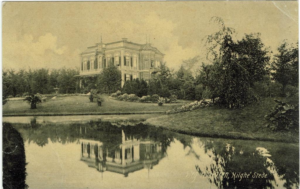 Groningen (Haren) – Hilghe Stede. Gelopen Jutrijp 1906., Ophalen of Verzenden, Voor 1920, Gelopen, Groningen