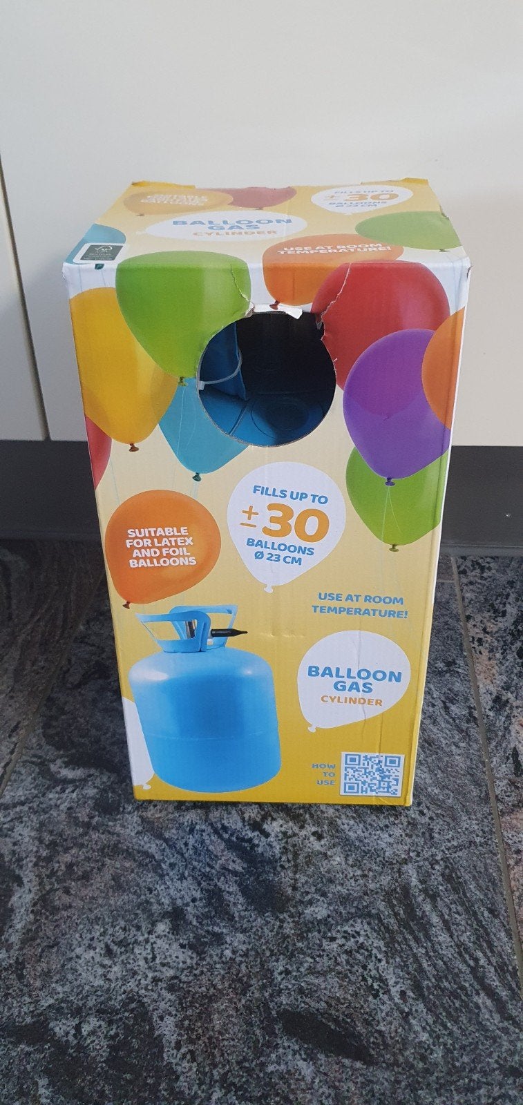 Helium tank, Ophalen, Nieuw, Geboorte of Huwelijk