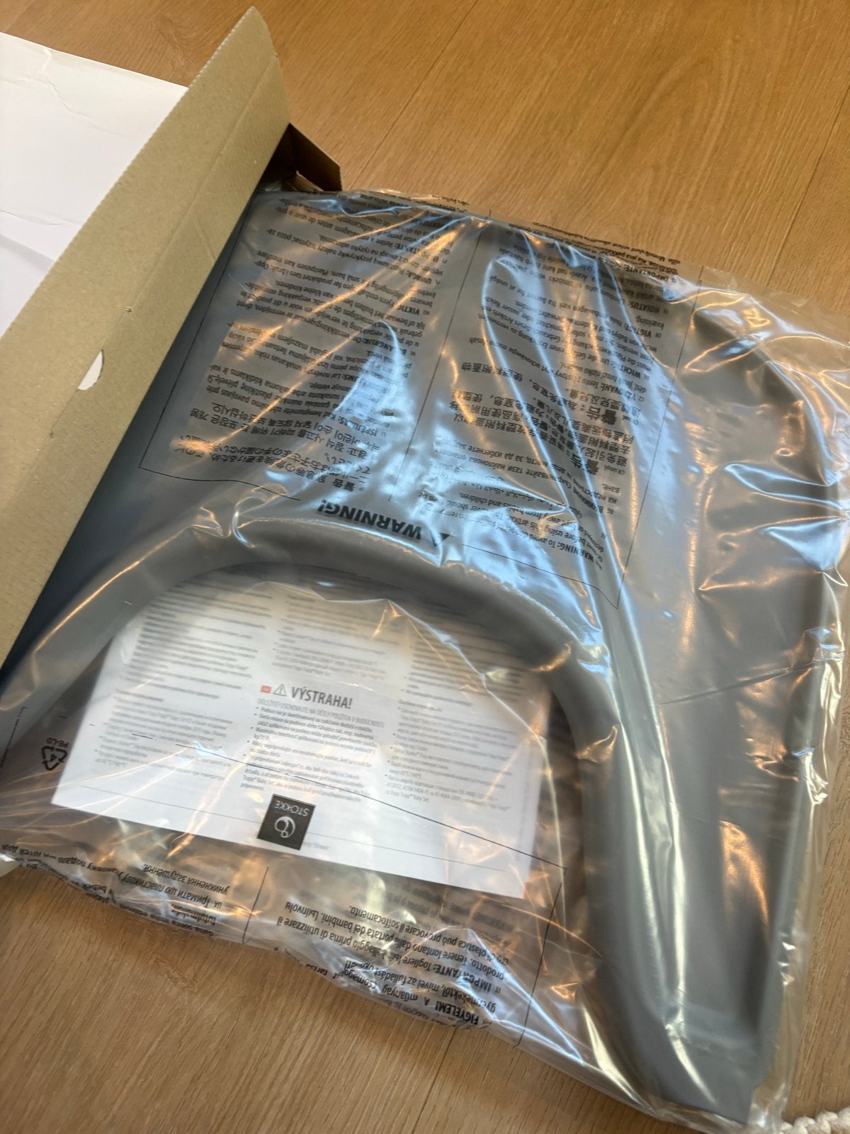 Stokke Tray voor Tripp Trapp - Storm Grey (Nieuw), Ophalen of Verzenden, Nieuw, Overige typen, Afneembaar eetblad