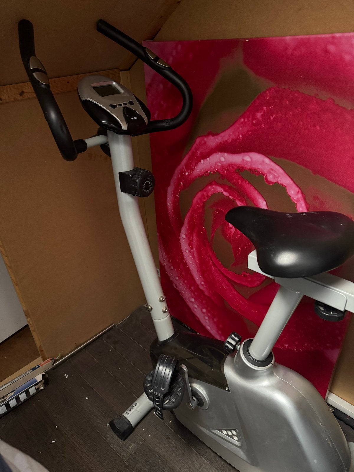 Fitness fiets - Hometrainer voor thuisgebruik, Ophalen, Gebruikt, Metaal, Benen