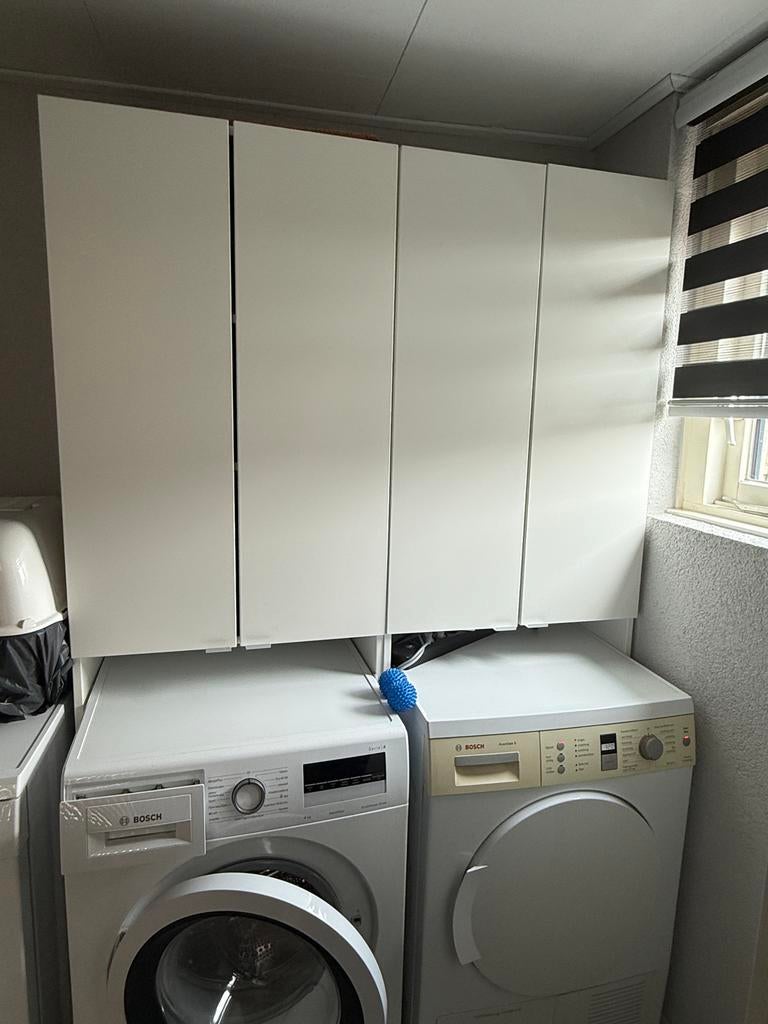 2 Overzetkasten voor wasmachine/droger, Huis en Inrichting, Kasten | Overige, Ophalen, Zo goed als nieuw