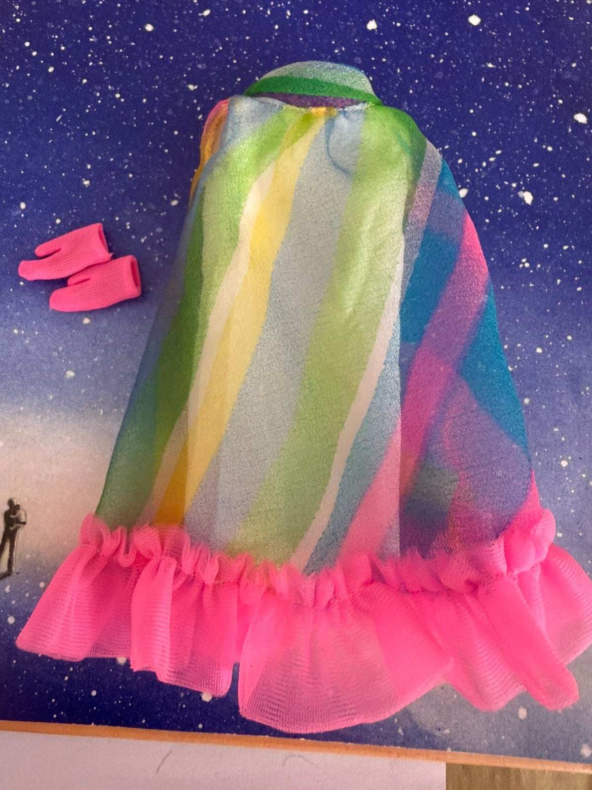 Barbie vintage Francie Floating In #1207, Verzamelen, Ophalen of Verzenden, Zo goed als nieuw, Kleertjes