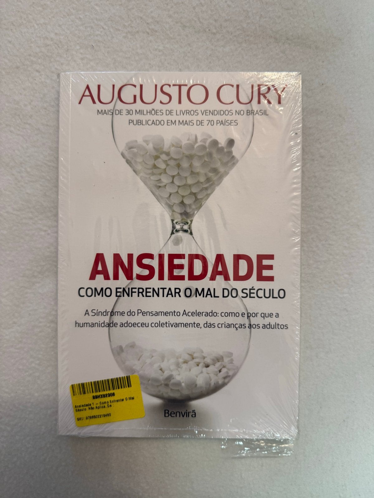 Livro anciedade - algusto cury, Ophalen of Verzenden, Nieuw, Wereld overig