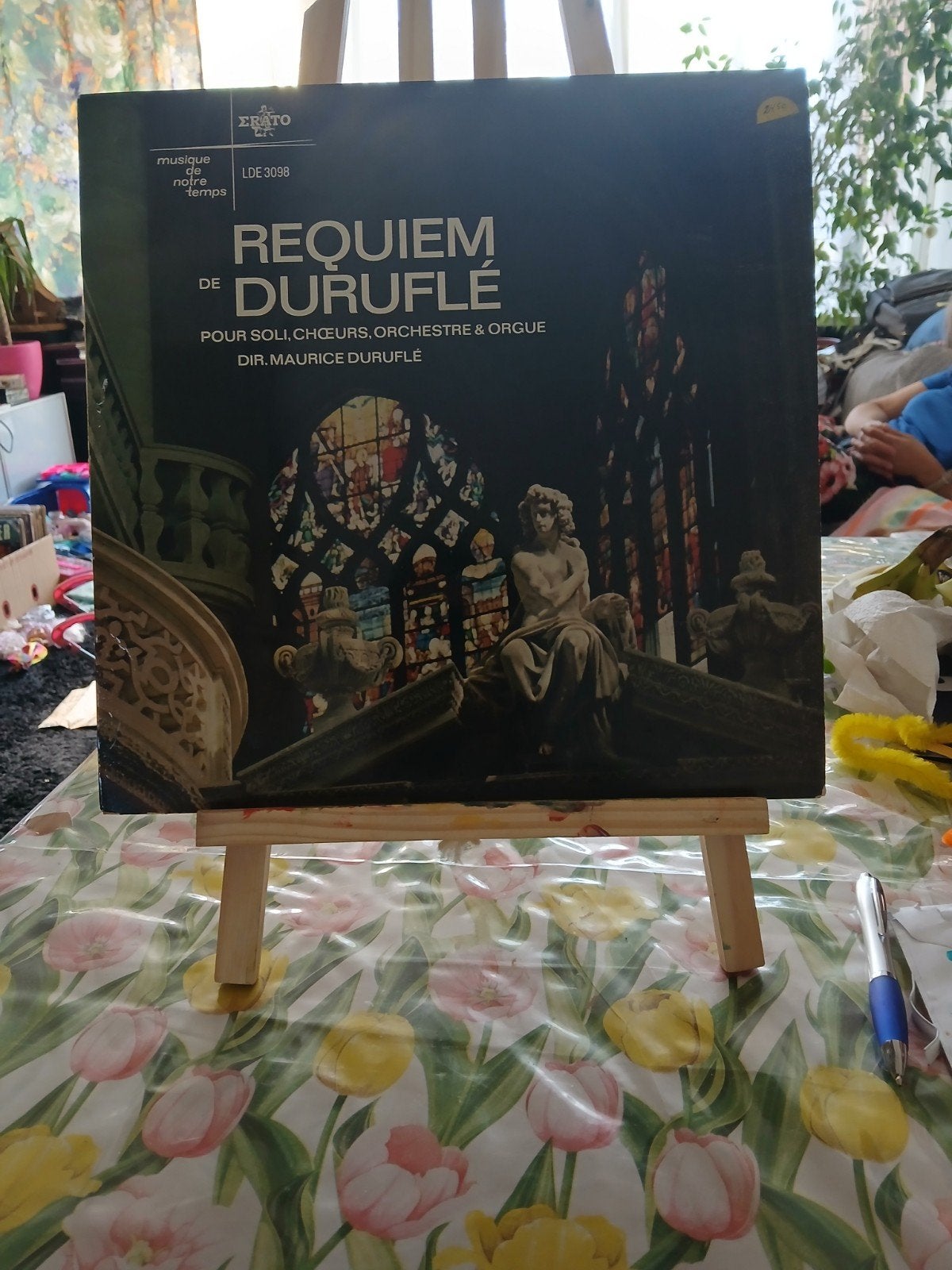 Maurice Duruflé - Requiem LP (Erato LDE 3098), LP, Gebruikt, Overige componisten, Modernisme tot heden