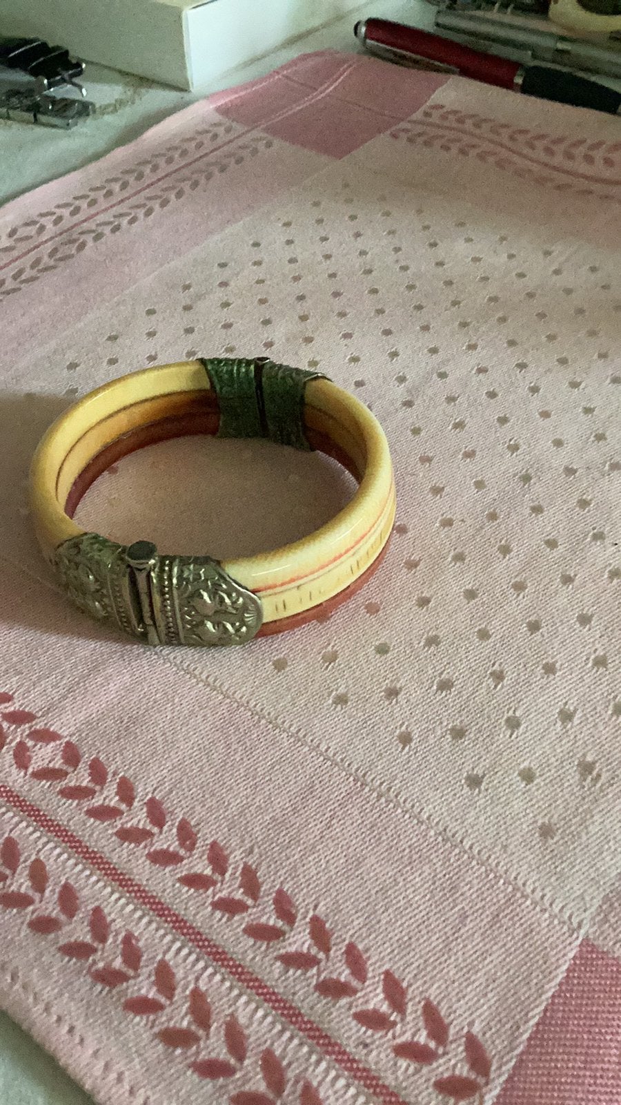 Ivoorn armband, Verzenden, Zo goed als nieuw, Zilver