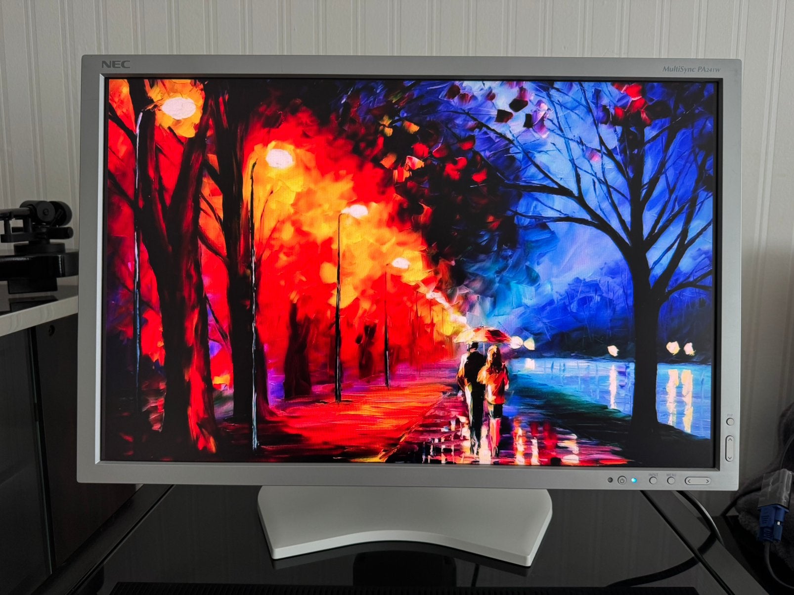 NEC MultiSync PA241W 24” Reference IPS Monitor 1920x1200, Gaming, Gebruikt, IPS, In hoogte verstelbaar
