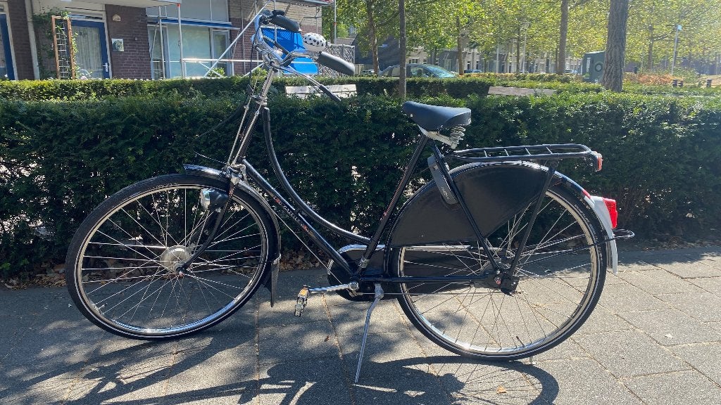 Mooie omafiets, pas gereviseerd, Fietsen en Brommers, Ophalen, Gebruikt, Versnellingen, 56 cm of meer