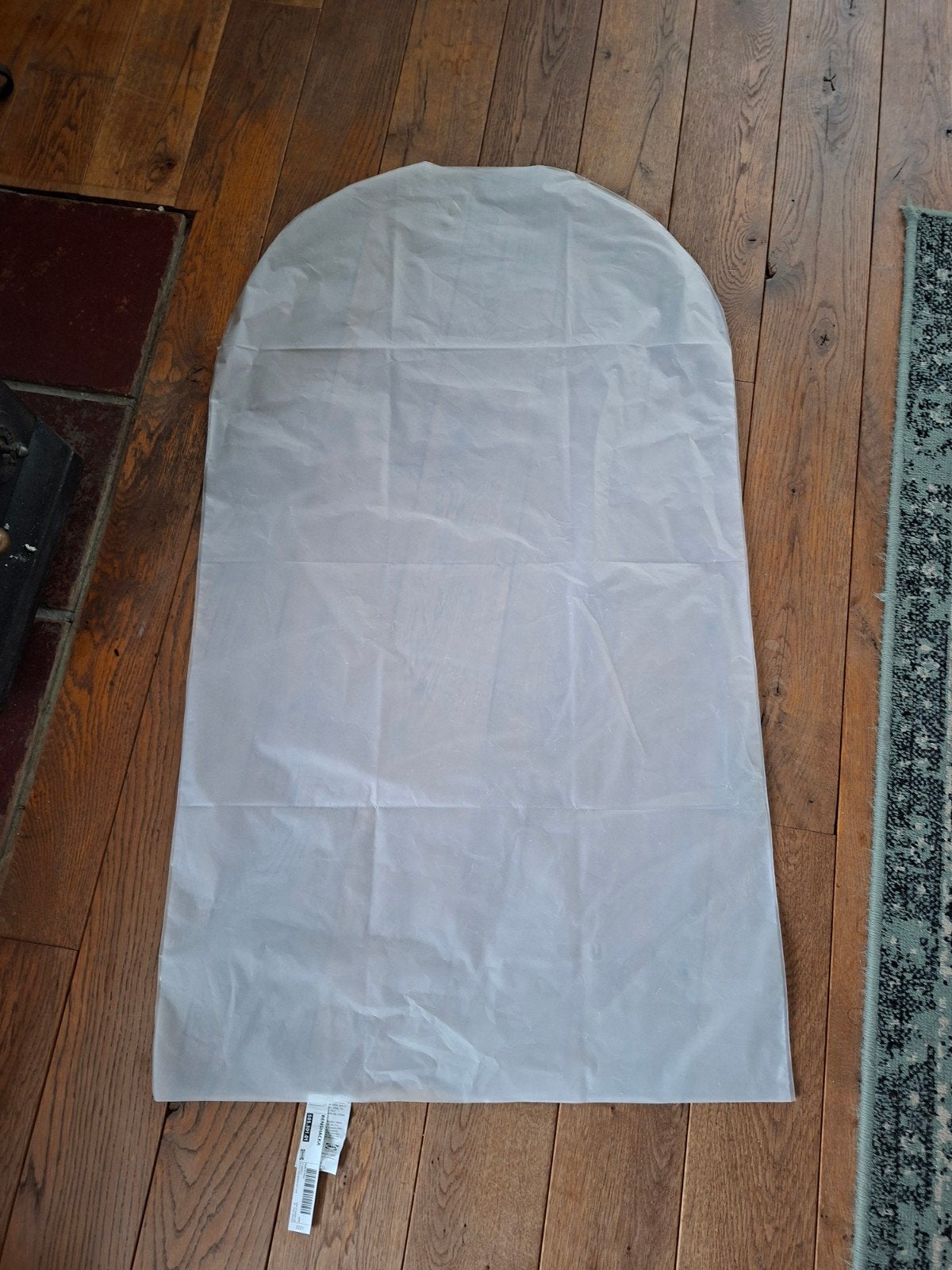 IKEA SKUBB Kledinghoes - Bescherming voor kleding, Ophalen, Kunststof, 100 tot 150 cm, Nieuw