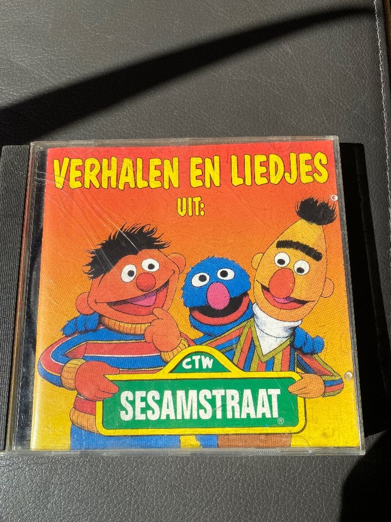 Verhalen en Liedjes uit Sesamstraat CD, 6 tot 9 jaar, Ophalen of Verzenden, Zo goed als nieuw, Verhaal of Sprookje