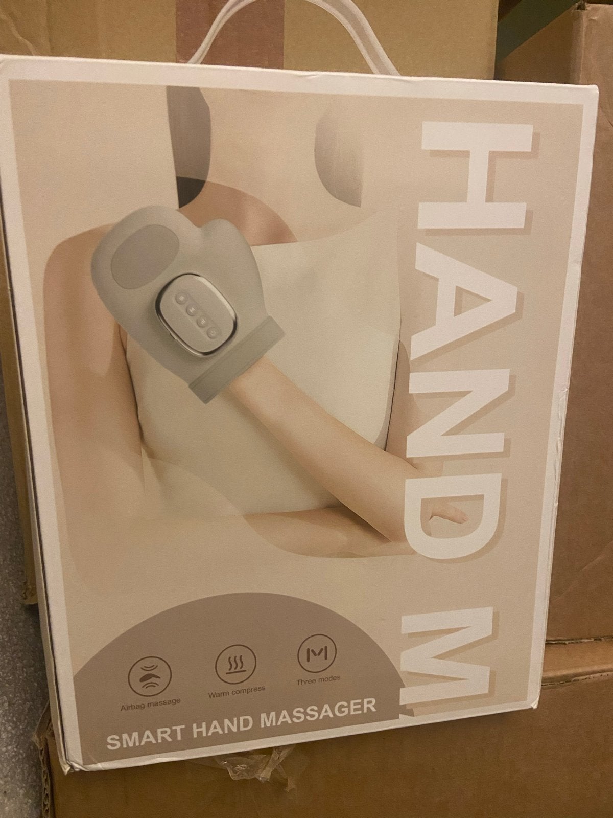Slimme Hand Massager met Airbag en Warmtefunctie, Ophalen, Nieuw, Apparaat