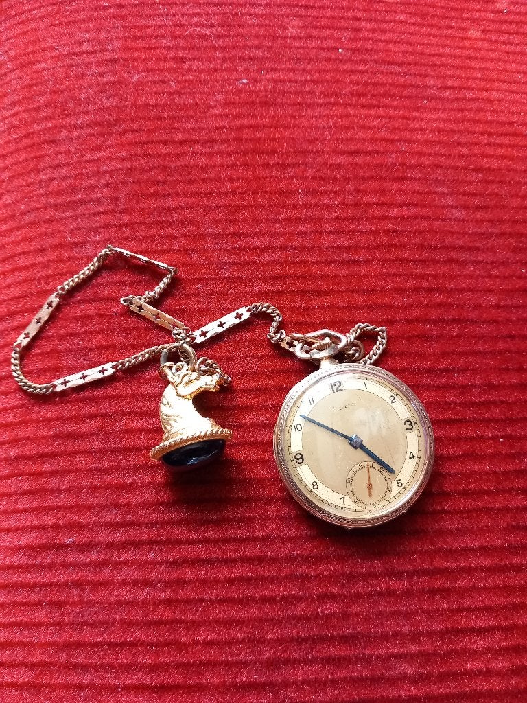 Uit erfenis zakhorloge, Antiek en Kunst, Ophalen of Verzenden